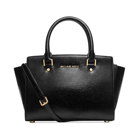 michael kors medium selma satchel review|Michael Kors selma medium black.